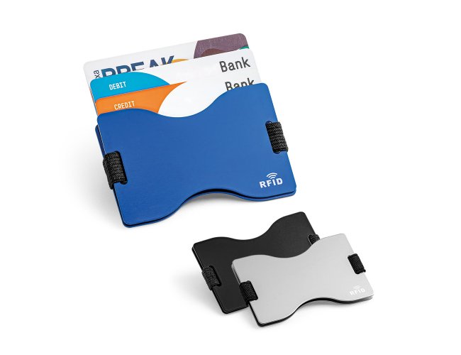 Porta Cartões com Bloqueio RFID