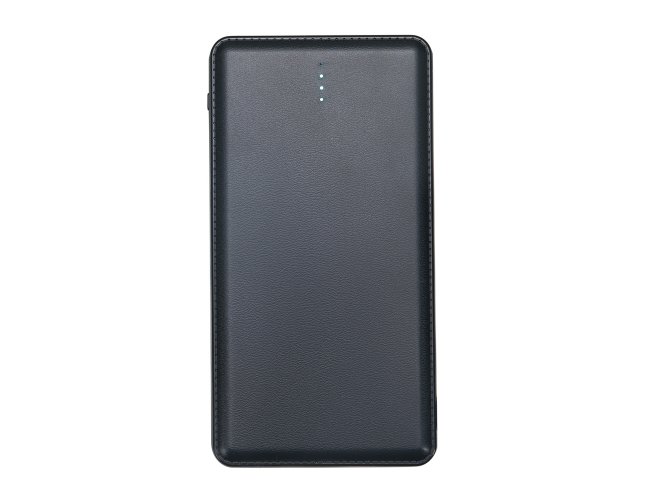 Power Bank Plstico Slim com Indicador Led